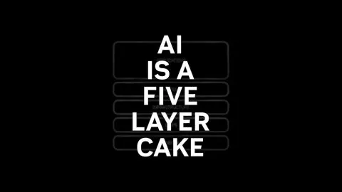 Jensen Huang Described AI as a Five-Layer Cake at Davos