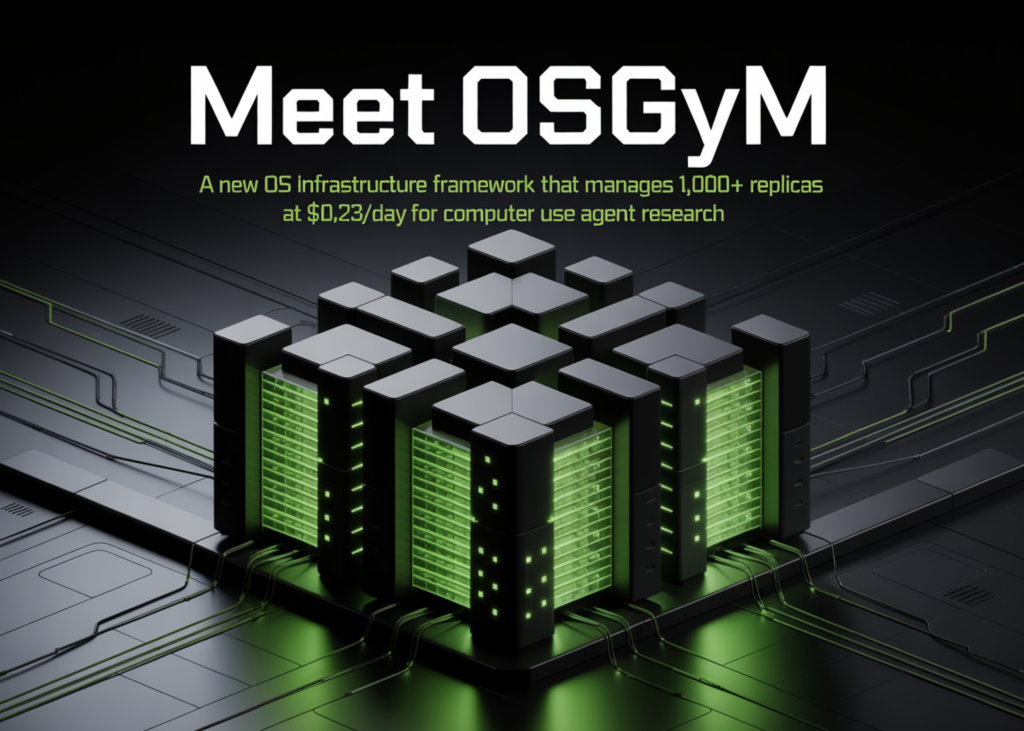 OSGym: новый фреймворк для управления 1000+ репликами ОС
