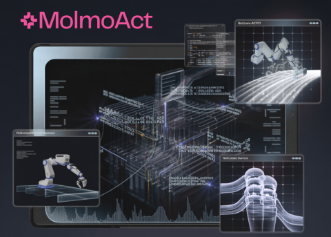 Реализация MolmoAct для пространственного reasoning и предсказания действий роботов
