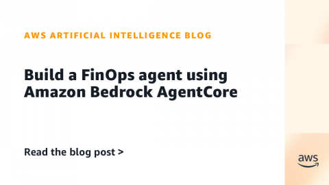 Build a FinOps agent using Amazon Bedrock AgentCore