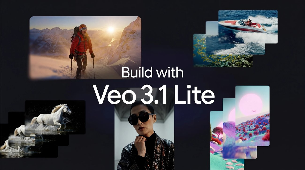 Launch Veo 3.1 Lite - the most cost-effective video generation model