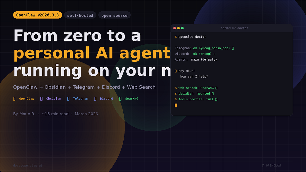 Create Your Own Local AI Agent with OpenClaw and Obsidian