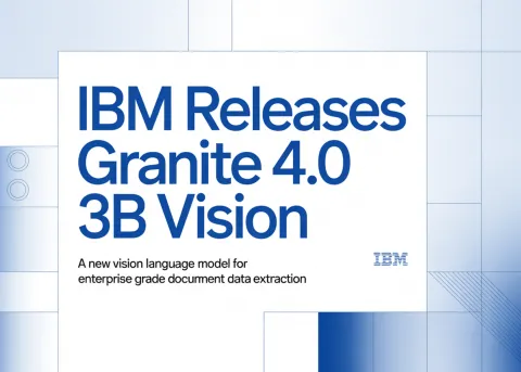 IBM Launches Granite 4.0 3B Vision for Document Data Extraction