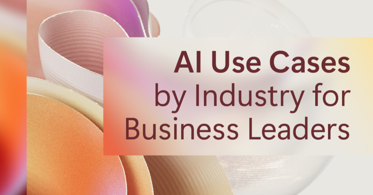 Use AI for Business: Successful Examples by Industry